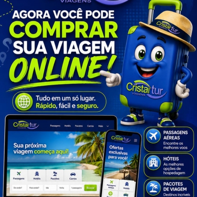 Sua Viagem a um Clique: Passagens, Hotéis e Pacotes com Rapidez e Segurança